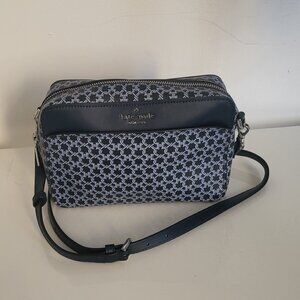 Kate Spade link camera crossbody shoulder bag in blue